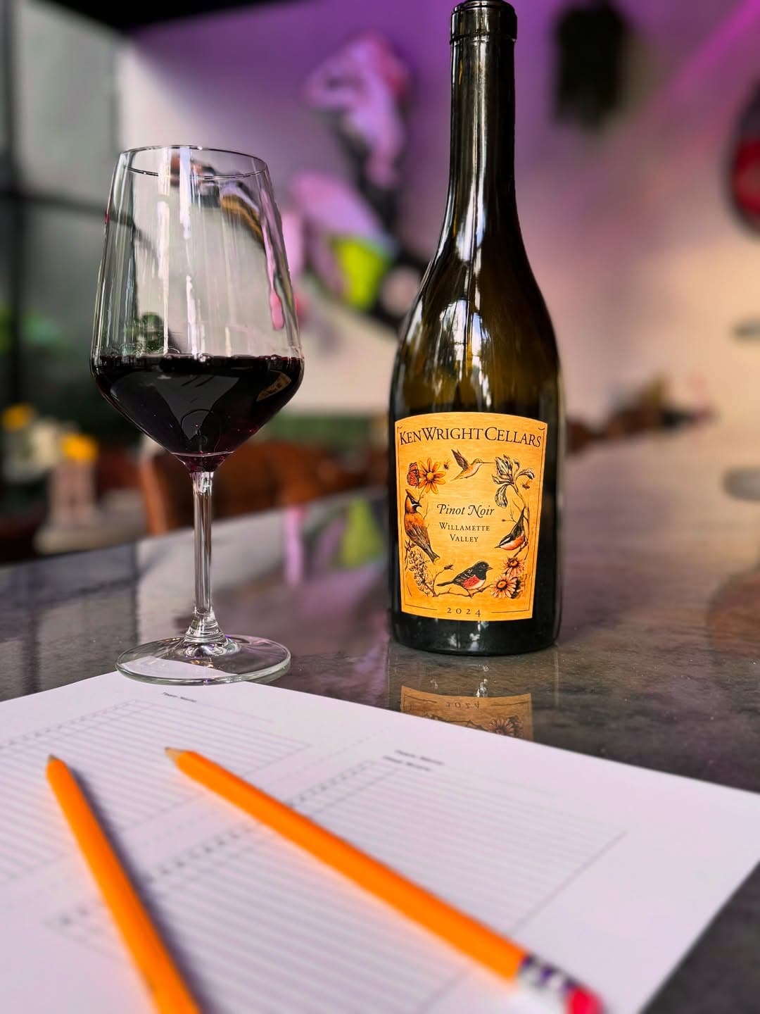 Wine at Through the Vine